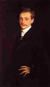 John Singer Sargent : Portrait of Leon Delafosse